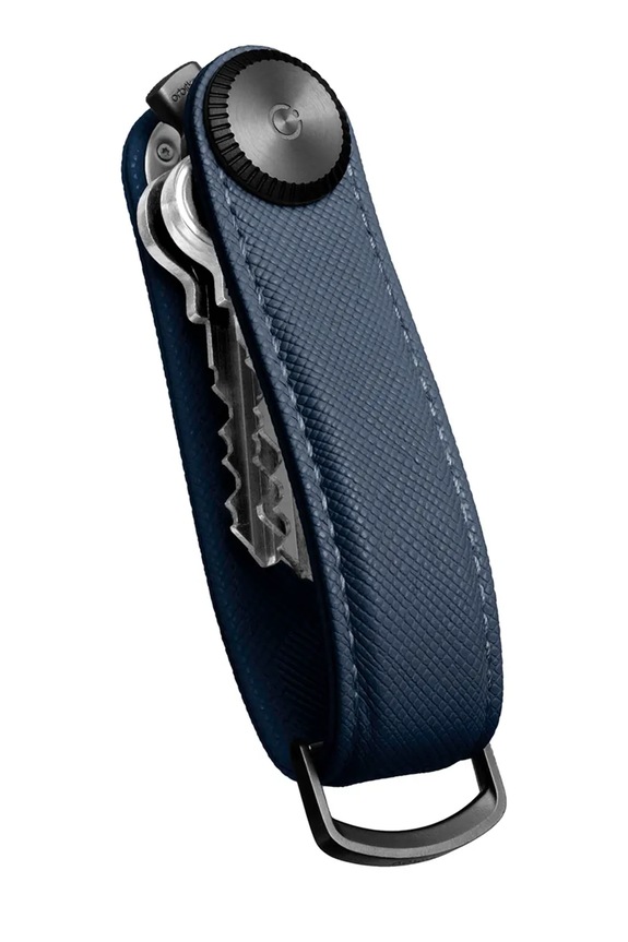 Decor Orbitkey organizér na kľúče z prírodnej kože KPR1.OXN.113 modrá