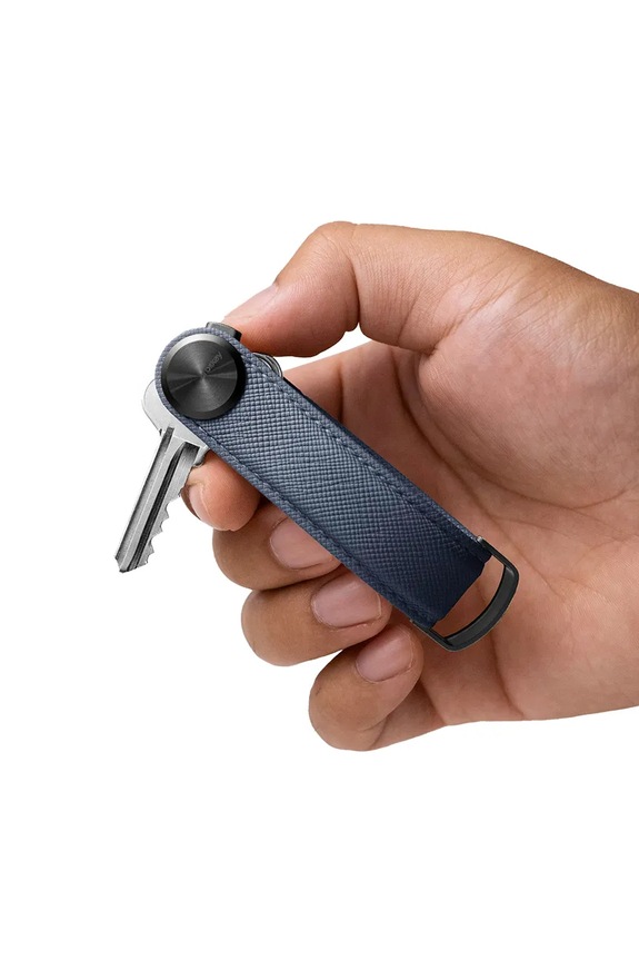 Orbitkey organizér na kľúče z prírodnej kože KPR1.OXN.113 modrá