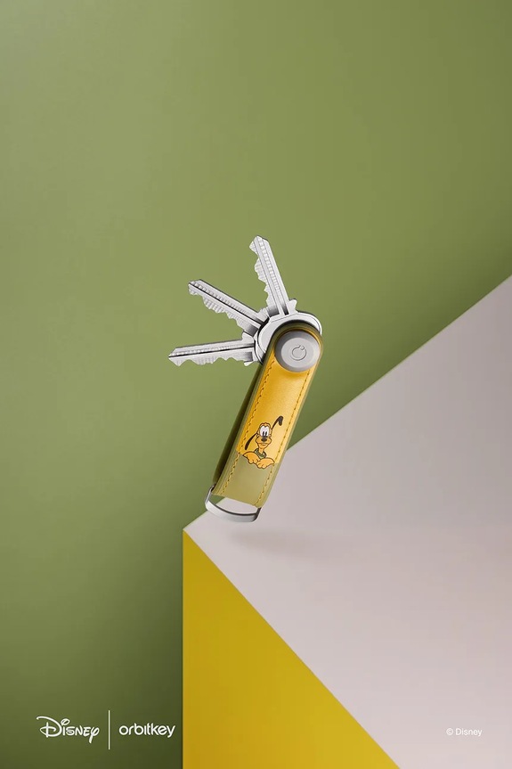 Orbitkey κλειδοθήκη από φυσικό δέρμα 8,8 x 2 x 2 cm KHL3.PLT.509 πολύχρωμο