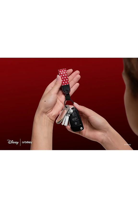 Orbitkey μπρελόκ από φυσικό δέρμα 18,2 x 17,5 x 3 cm πολύχρωμο GLK1.MNM.509