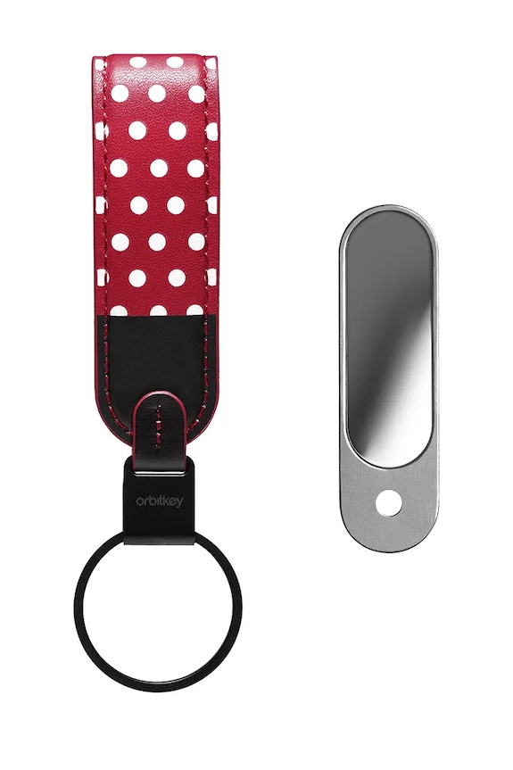 Orbitkey μπρελόκ από φυσικό δέρμα 18,2 x 17,5 x 3 cm GLK1.MNM.509 πολύχρωμο AA00