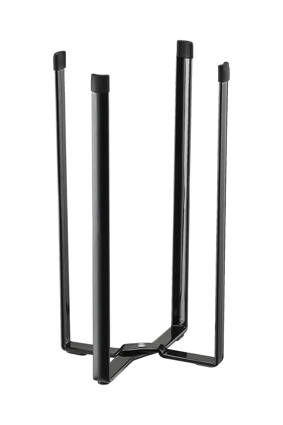 Yamazaki raft de bucătărie multifuncțional Tower negru 6785.