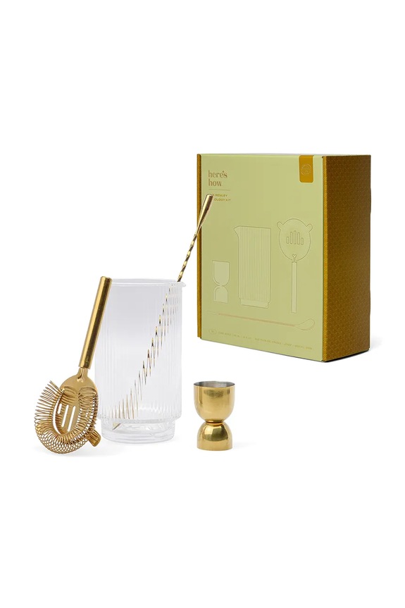 Barmanská súprava Here's How The Renley 4-pak viacfarebná HHC114EU