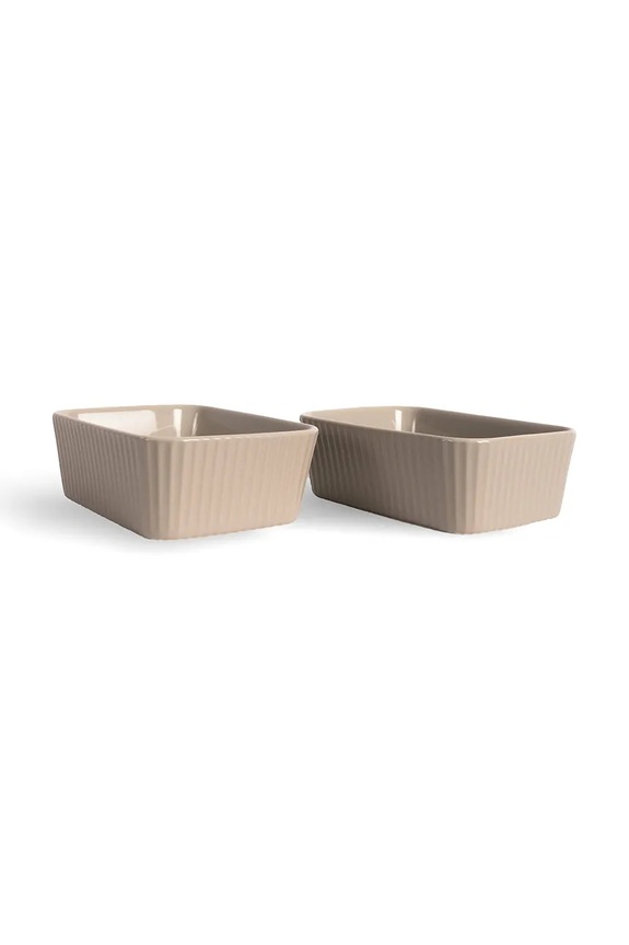 Πυρίμαχο πιάτο Sagaform Flora 2-pack μπεζ 5018356
