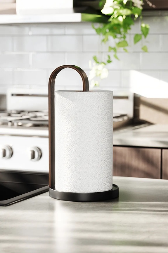 Βάση για χαρτί κουζίνας Umbra Bellwood 1022358.048 καφέ