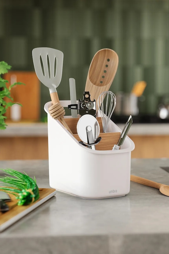 Umbra organizer kuchenny Bellwood biały 1022632.668