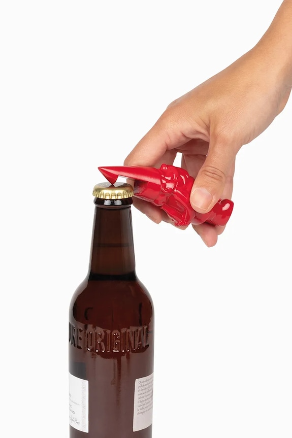 Konyha és bár DOIY üvegnyitó Gnome DYBOPGNRE piros