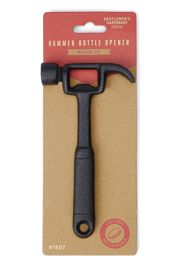 Ανοιχτήρι μπουκαλιών Gentlemen's Hardware Hammer Bottle Opener GEN807UK μαύρο AA00