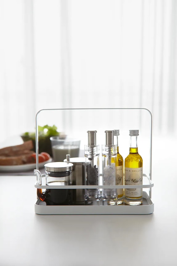 Kuhinski organizator Yamazaki Tower 21 x 10 x 18 cm 2254 bijela AA00