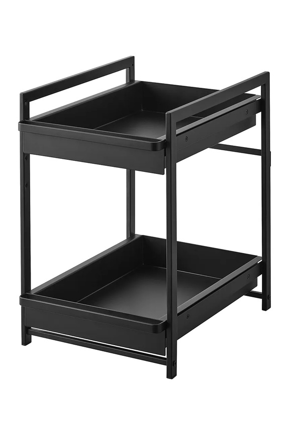 Organizator za kuhinjske ormariće Yamazaki crna 1461