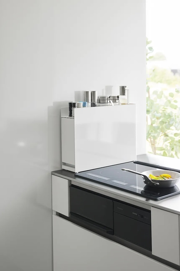 Yamazaki dulap pentru condimente Tower 12,5 x 50-93 x 36,7 cm 6003. alb AA00