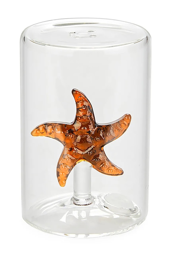 Солонка Balvi Atlantis Starfish 8,5 x 5,5 x 5,5 cm прозрачный 27610