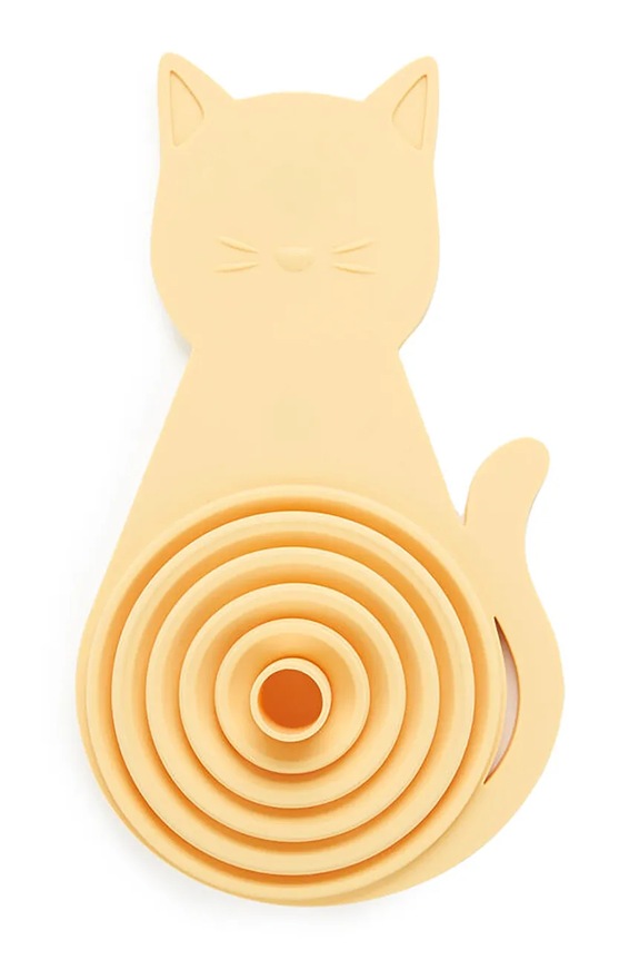 Balvi összecsukható tölcsér Meow 16 x 8,2 x 2,8 cm narancssárga 28171