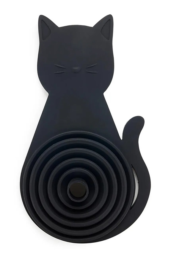 Balvi lejek składany Meow 16 x 8,2 x 2,8 cm czarny 28173