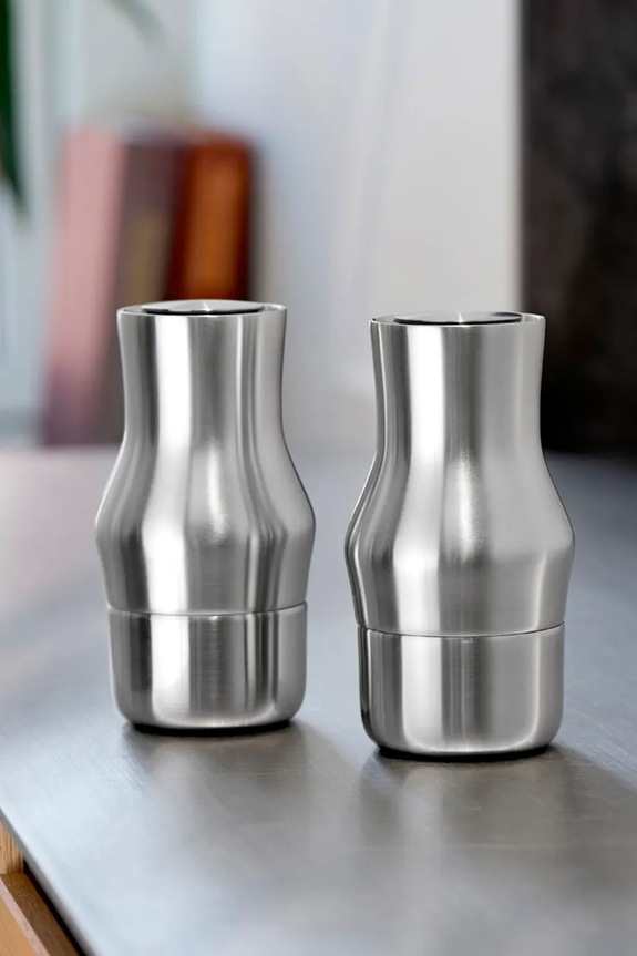 Kuchyňa a bar Mlynček na soľ a korenie Gense Dorotea 14 x 7,3 cm 36351 sivá
