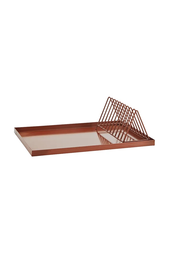 Madam Stoltz scurgator de vase 44 x 32 x 15 cm portocaliu 35878CPR