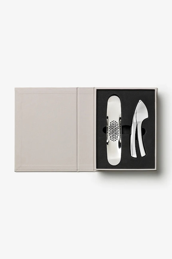 Σετ αξεσουάρ για σκόρδο Printworks Garlic Tools 23,5 x 18 cm PW00749 μπεζ AA00