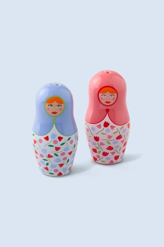 Fluid Market solniță și piperniță 8 x 4 cm multicolor AASAAPRDFLW