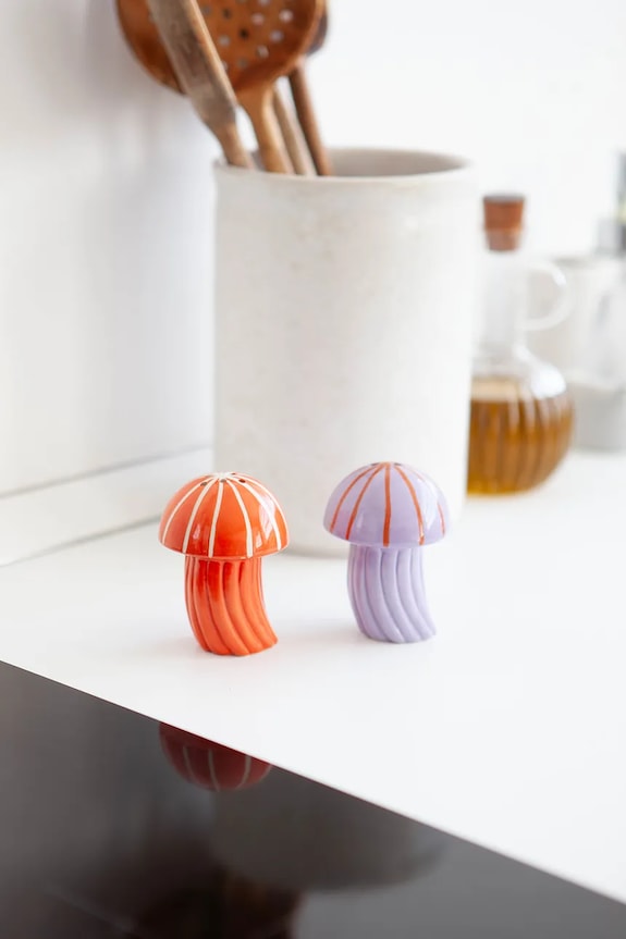 Bucătărie și bar DOIY solniță și piperniță din ceramică DYSPODJF multicolor