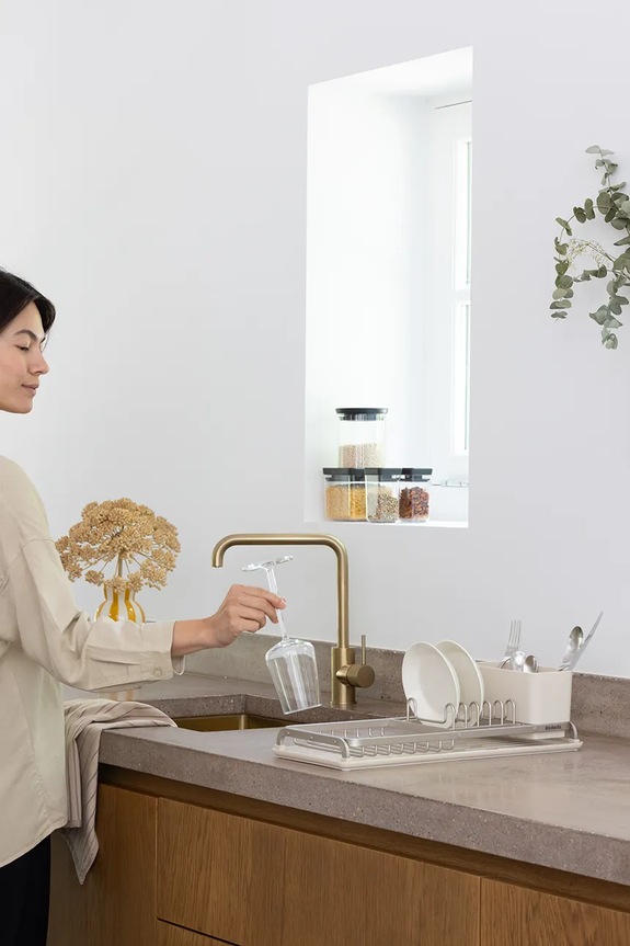 Brabantia odkvapkávač na riad béžová 252006