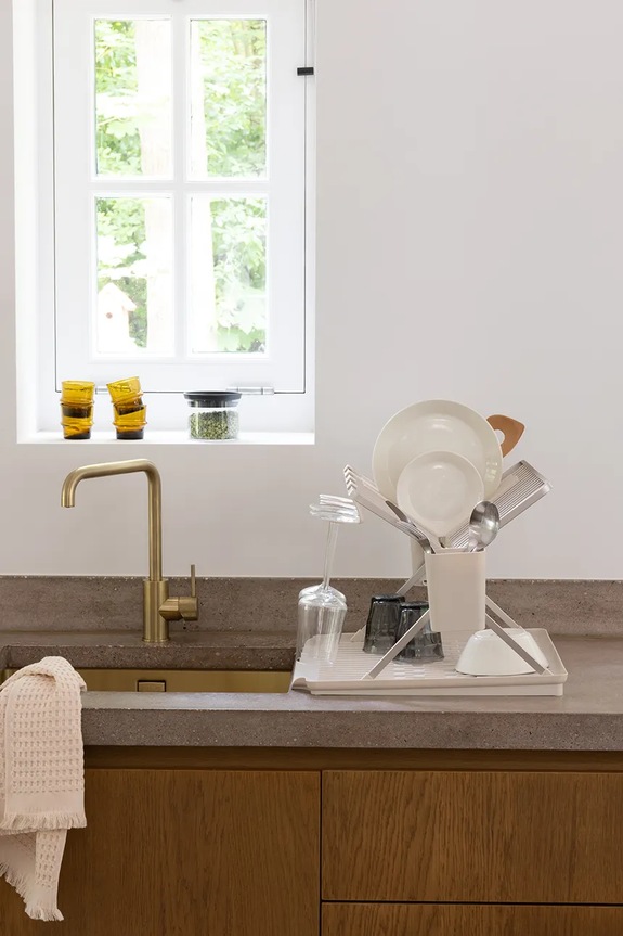 Brabantia Ociekacz do naczyń beżowy 252105.