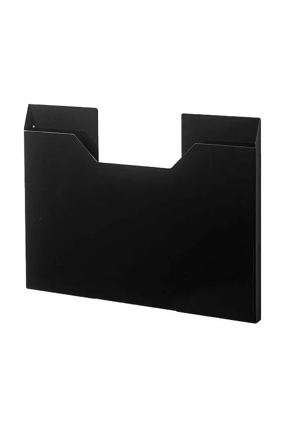 Yamazaki organizer magnetyczny na lodówkę ze stali 50,5 x 2,5 x 36,5 cm czarny 4887.