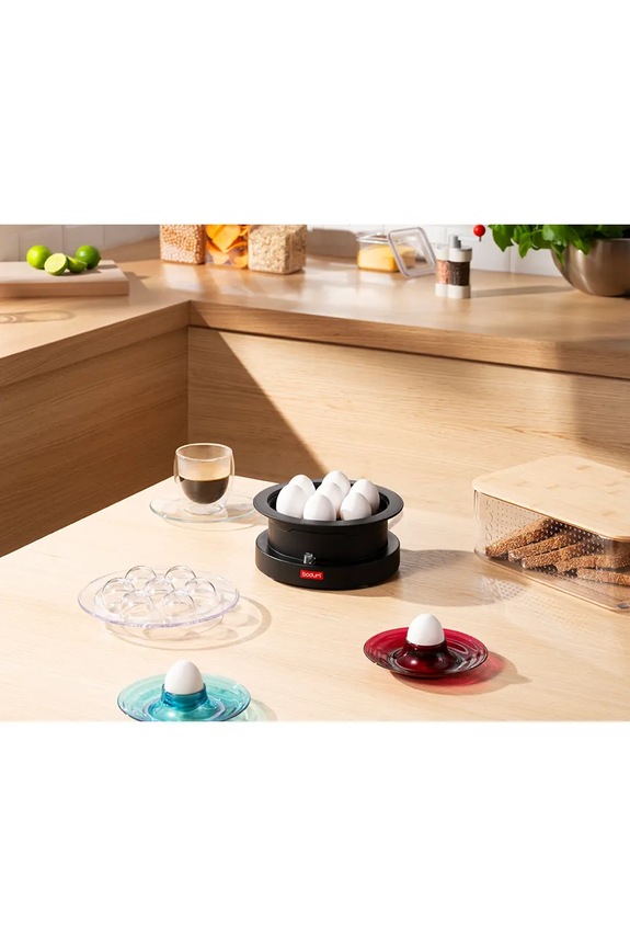 Bodum jajowar elektryczny ze stali nierdzewnej 28,5 x 13,5 x 22,2 cm 12404.01EURO czarny AA00