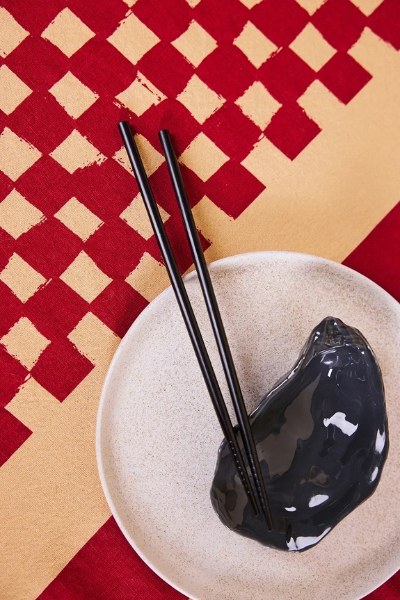 Κουζίνα και μπαρ Byon Τσόπστικς μπαμπού 23 x 1,5 x 0,5 cm 5283907801 μαύρο