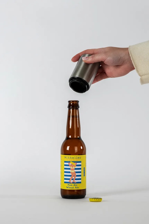 Κουζίνα και μπαρ Sagaform Ανοιχτήρι μπουκαλιών 5 x 8 cm 5018232 γκρί