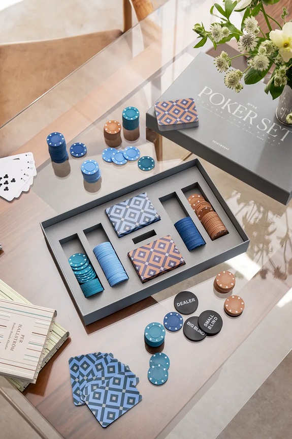 Lifestyle Printworks set poker PW00668 multicolor