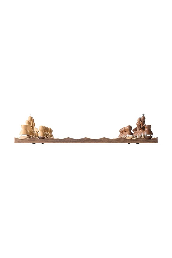 Umbra szachy Wobble Chess Set 377601.656 multicolor
