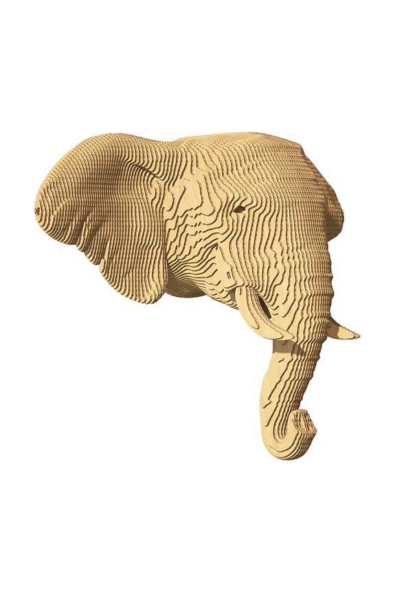 Cartonic puzzle ścienne 3d Elephant CWELEP multicolor AA00