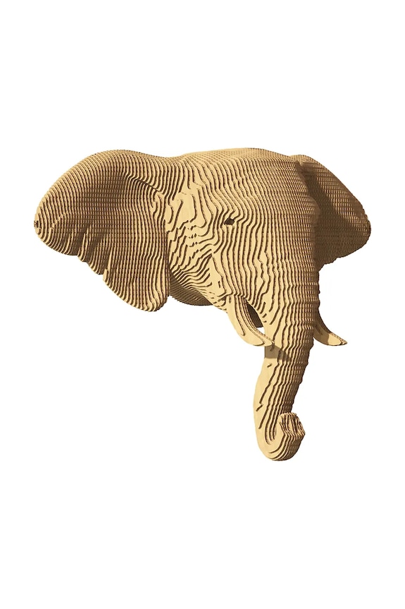 Cartonic puzzle ścienne 3d Elephant multicolor CWELEP