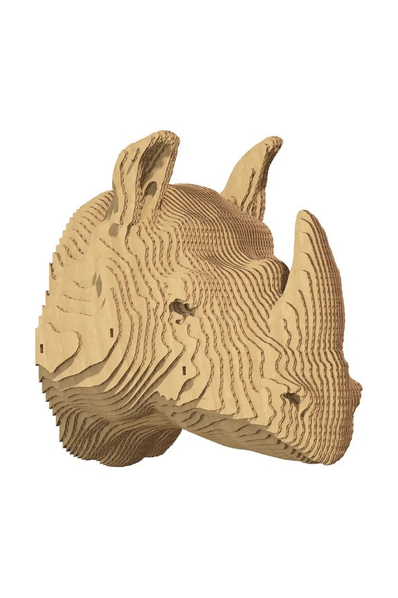 3d zidne puzzle Cartonic Rhino šarena CWRHINO