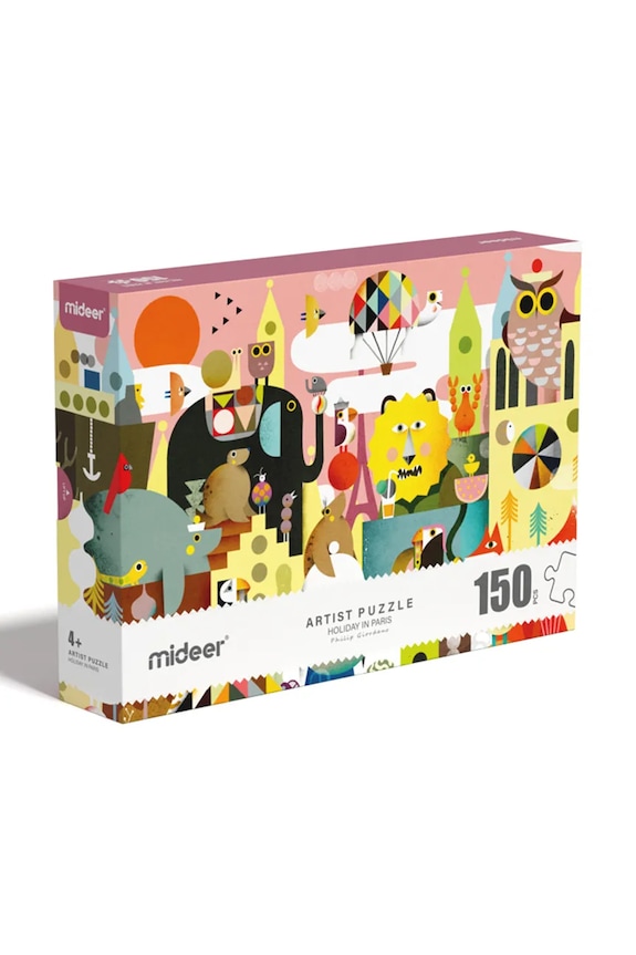 Арт-пазл Mideer Wakacje w Paryżu 150 elementów барвистий MD3177