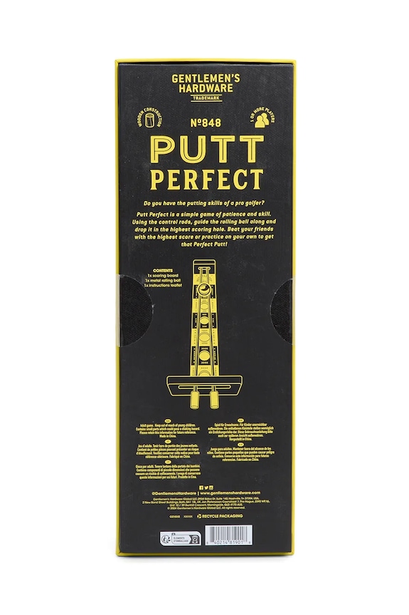 Gentlemen's Hardware ügyességi játék Putt Perfect GEN848UK többszínű AA00