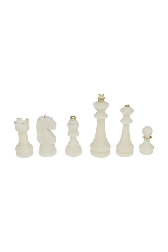 home & lifestyle set di pedine per scacchi pacco da 6 multicolore 168516