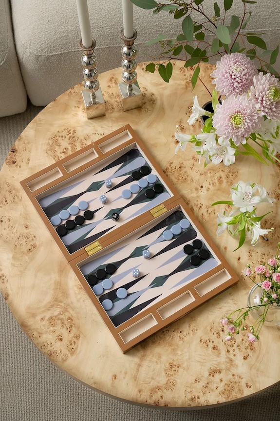Επιτραπέζιο παιχνίδι Printworks Backgammon 24 × 31 × 5 cm πολύχρωμο PW00722
