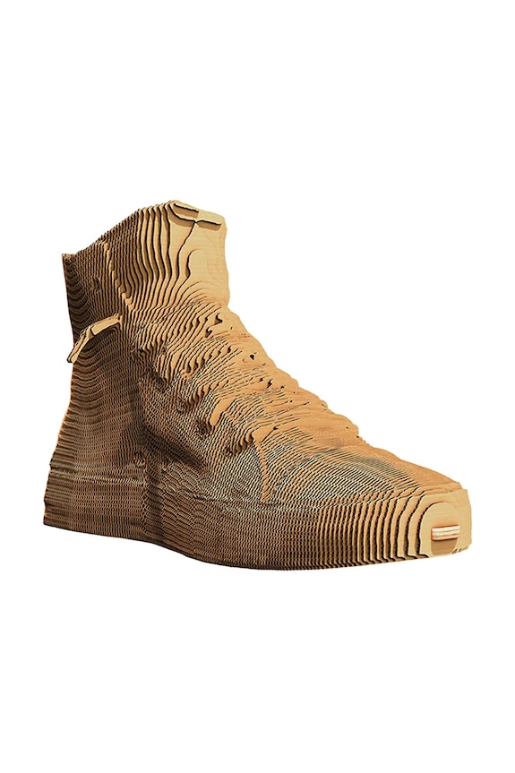 Cartonic puzzle 3d High Top Sneaker 13 x 23,3 x 8,4 cm bej CARTHTSNK