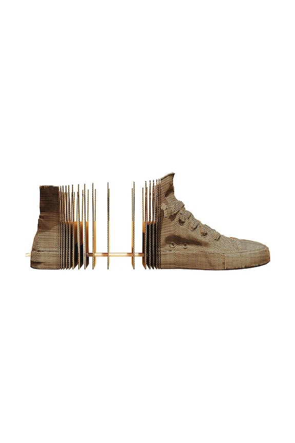 Lifestyle Cartonic puzzle 3d High Top Sneaker 13 x 23,3 x 8,4 cm CARTHTSNK bej