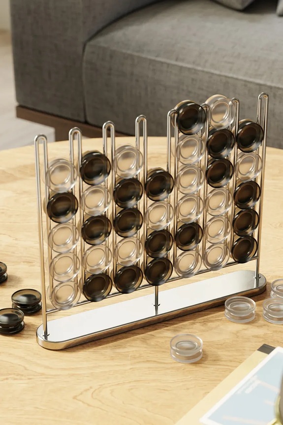 Lifestyle Umbra gioco strategico Stax 4 In A Row 1017364.158 grigio