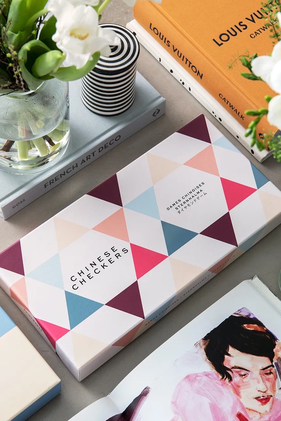 Πούλια Printworks Chinese Checkers 17,5 x 4 x 35 cm πολύχρωμο PW00539