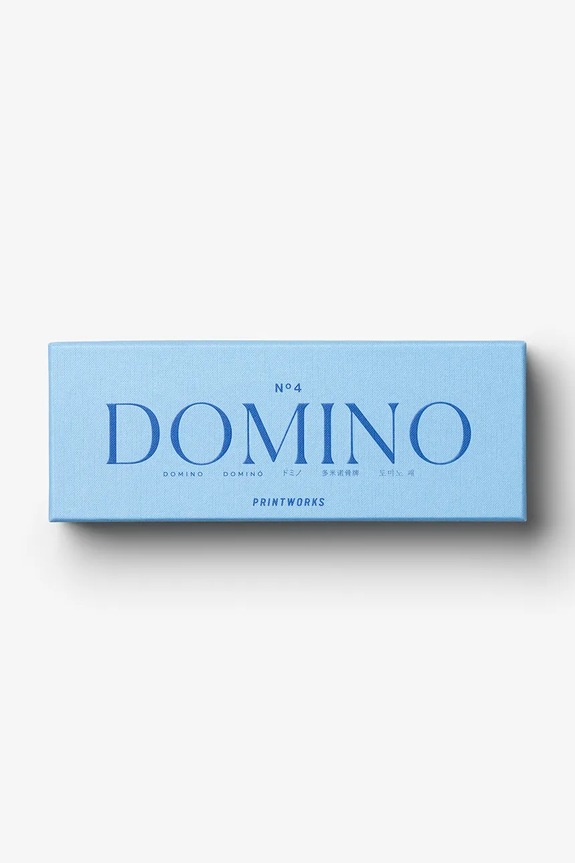 Printworks domino Classic 23,5 x 9 x 4,5 cm PW00686 blu AA00