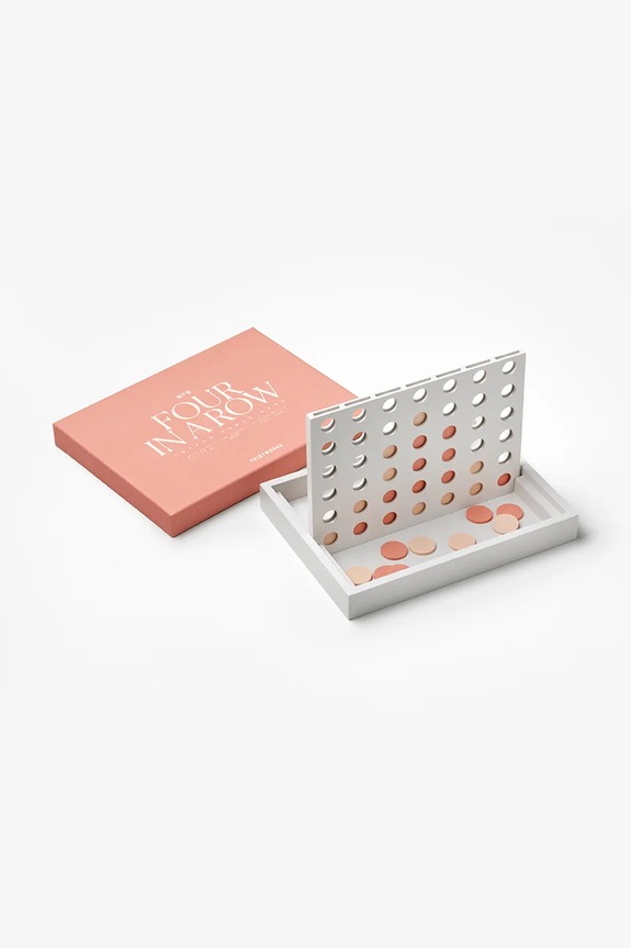 Παχνίδι στρατηγικής Printworks Four In A Row 26 x 20 cm πορτοκαλί PW00687