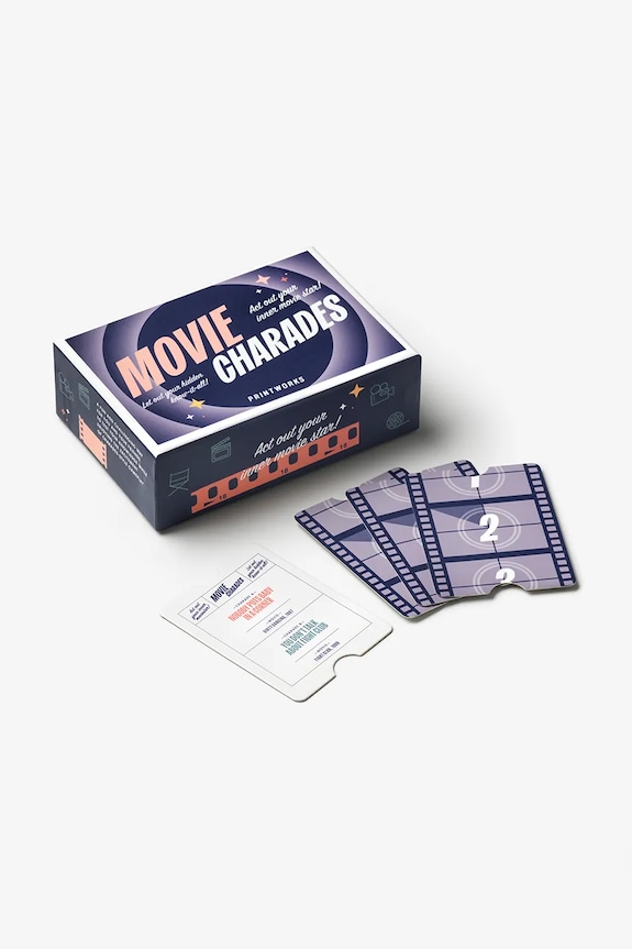 Printworks giochi di parole Movie Charades 10 x 15 x 5 cm multicolore PW00717