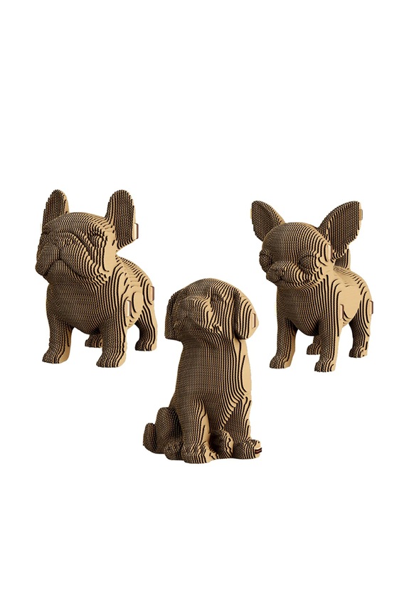 Cartonic puzzle beżowy CARTPUPPIES