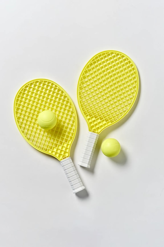 SunnyLife zestaw rakietek plażowych żółty S61BRLIM