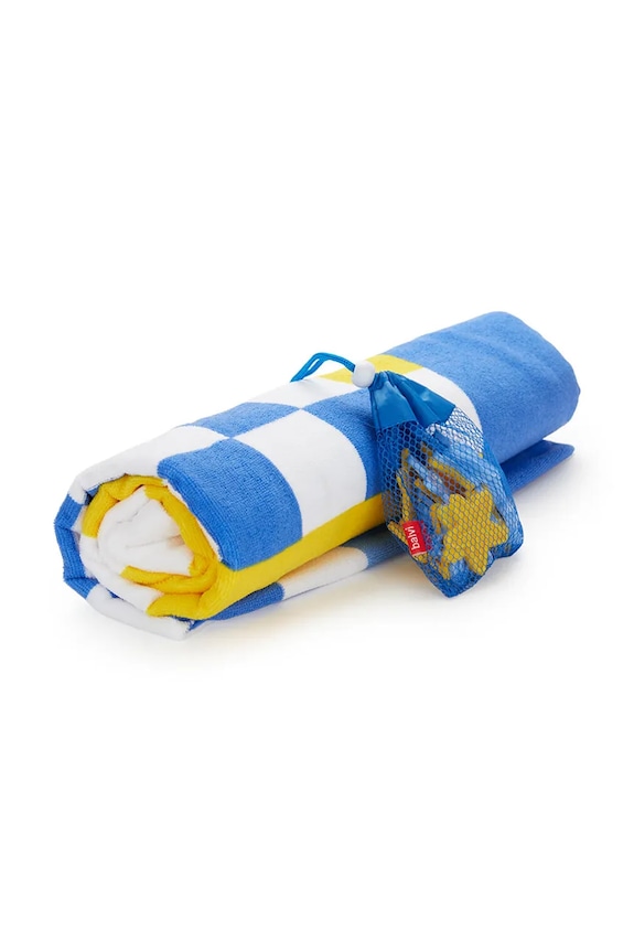 Balvi ręcznik plażowy z grą w warcaby 90 x 180 x 0,2 cm multicolor 28272