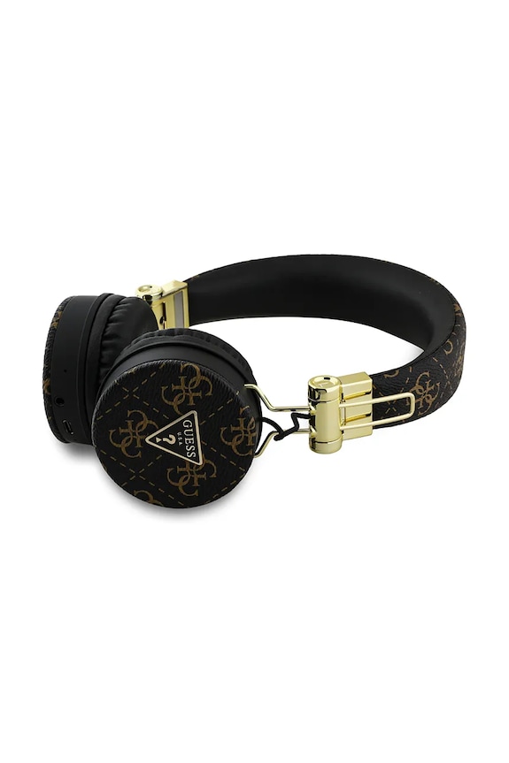 Ασύρματα ακουστικά in-ear Guess Triangle Round Shape GUBH70E4PTMK μαύρο AA00