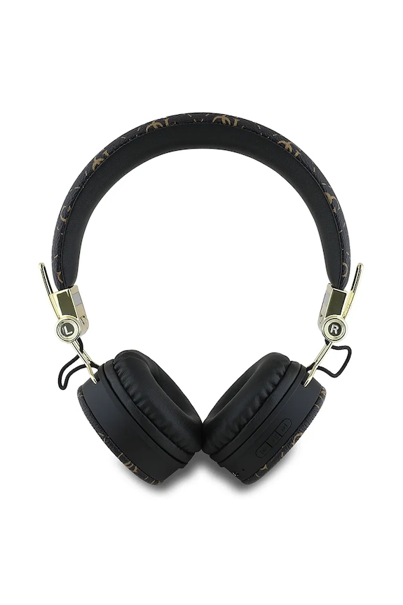 Lifestyle Ασύρματα ακουστικά in-ear Guess Triangle Round Shape GUBH70E4PTMK μαύρο